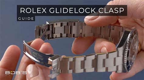 lopsided rolex clasp|Rolex glidelock clasp for sale.